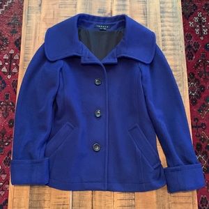 100% Wool Button Up Theory Jacket